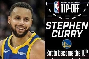 NBA官推预热揭幕战:库里是历史第10位为同一支队效力17年的球员